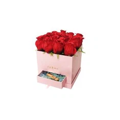 Flower Box Packaging Popular Paper Rose Card Cardboard Waterproof Box